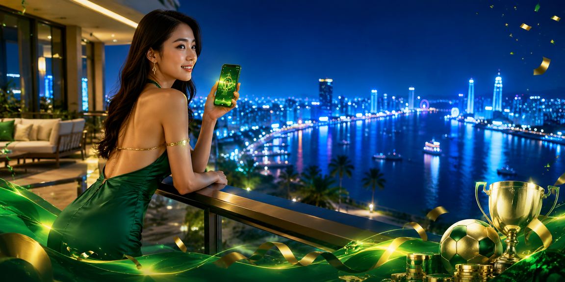 Người dùng truy cập casino trực tuyến tại bãi biển Đà Nẵng trên thiết bị di động